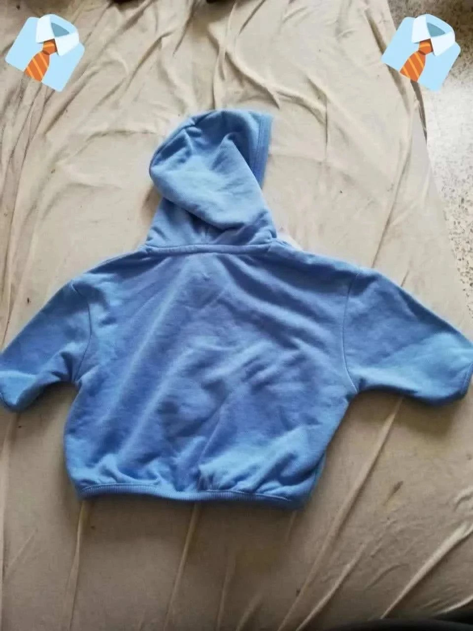 TEX Baby Hoodie Blauw 3 Maanden Nieuw met label – photo 3